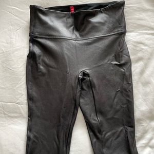 NWOT Faux Leather Spanx